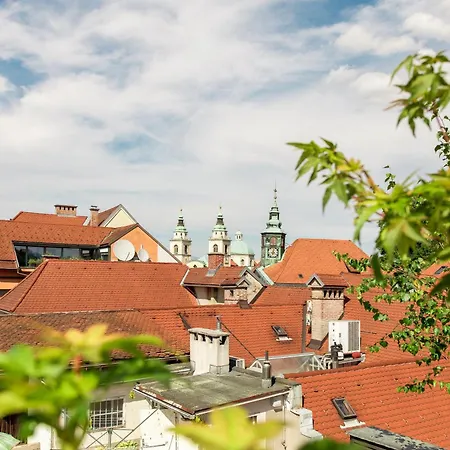 Apartment 1000 Views Rooftop Duplex Hottub Ljubljana