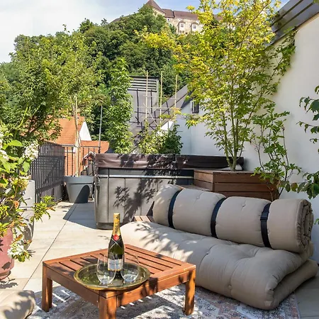 1000 Views Rooftop Duplex Hottub Ljubljana